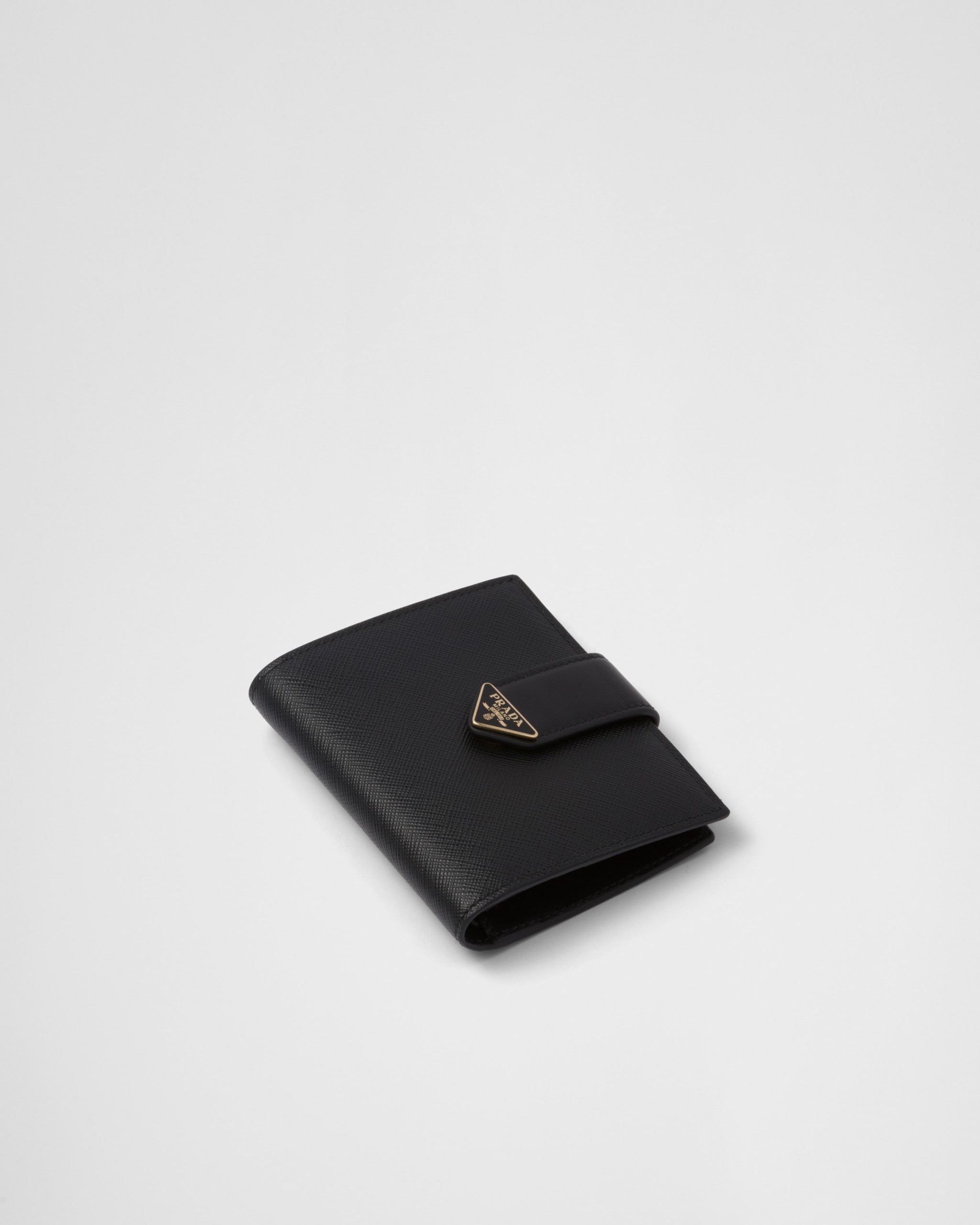 Prada Small Saffiano and smooth leather wallet - Image 4